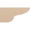Ekena Millwork 9"W x 18"D x 9"H Wide Greensboro Rough Cedar Woodgrain TimberThane Corbel, Primed Tan CORUR09X18X09GRNRCPR - alternate 4